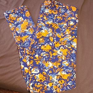 Lularoe Floral TC Leggings